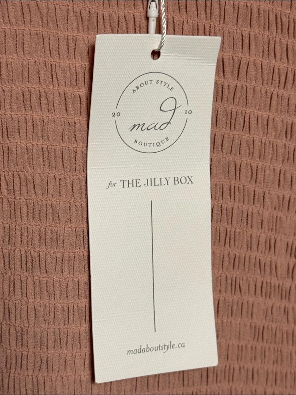 Jillian Harris Grace midi dress x Mad About Style Misty Rose MEDIUM NWT - Picture 4 of 14